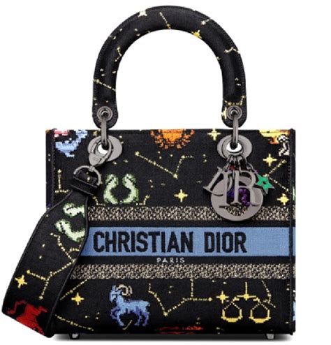 Medium Lady Dior Astrology Crossbody 